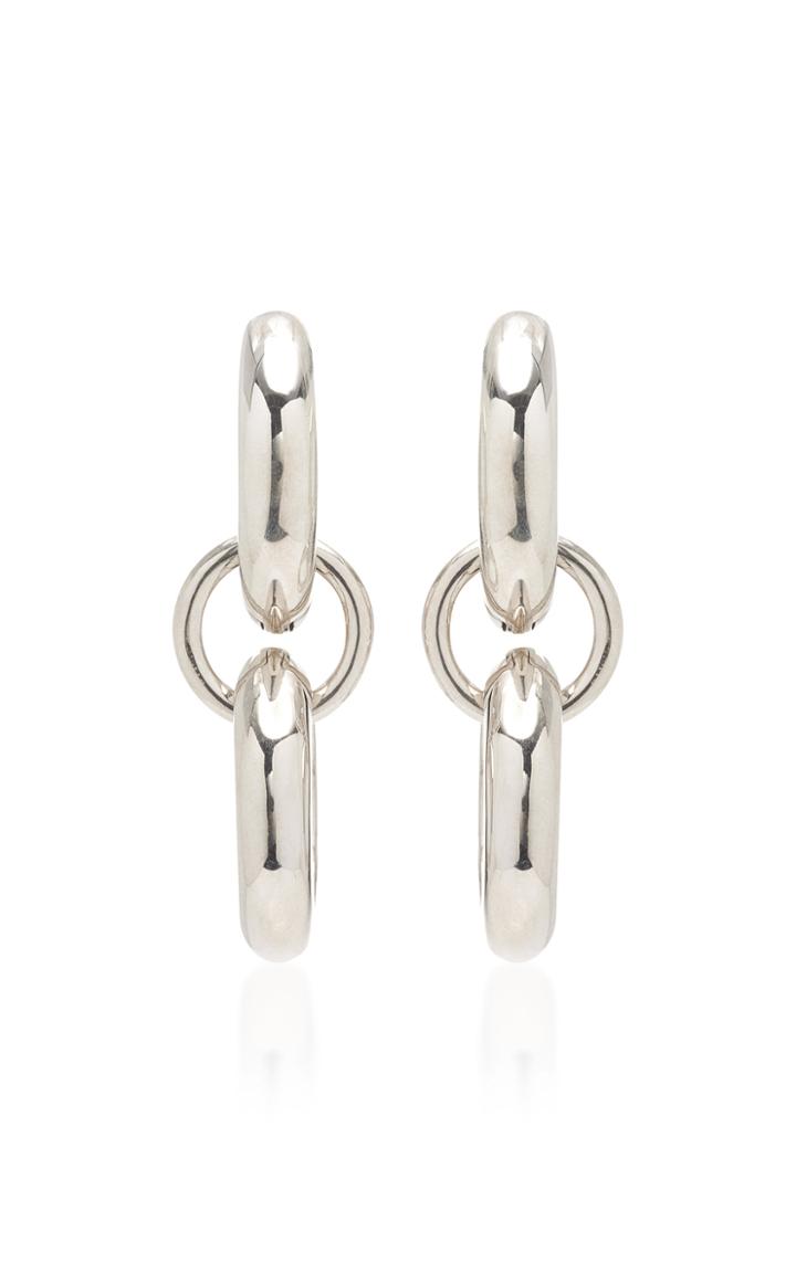 Agmes Ava Sterling Silver Drop Earrings