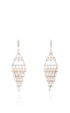 Gioia Morganite And Diamond Drop Earrings
