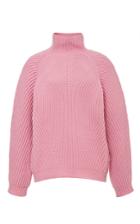 Vivetta Pink Wool Blend Malle Crew Neck Sweater