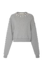 Jonathan Simkhai Whip Stitch Crop Sweater
