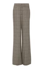 Frame Metropolitan High-waisted Wool And Cashmere Wide-leg Pants