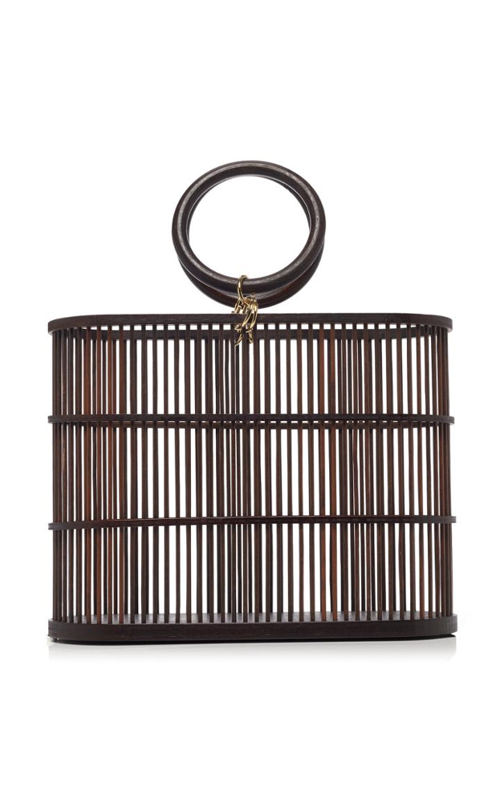 Cult Gaia Coco Wood Tote