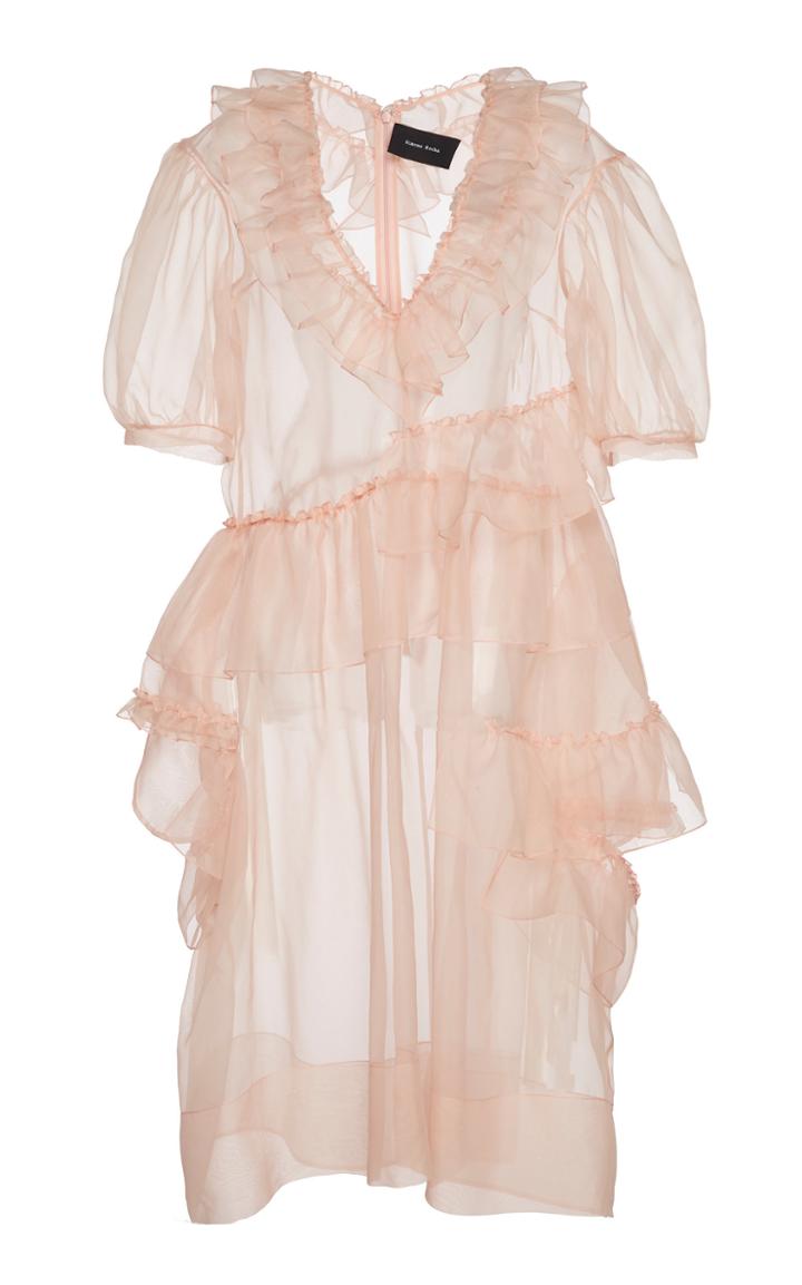 Moda Operandi Simone Rocha V-neck Frill Detail Dress Size: 6