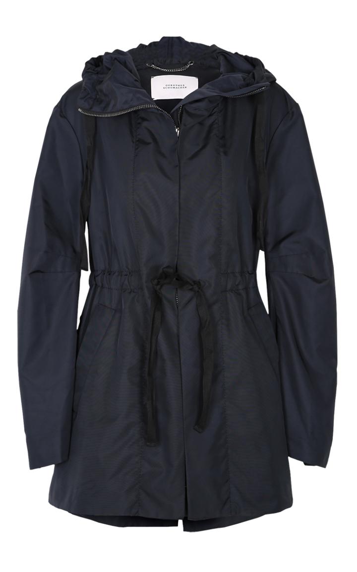 Dorothee Schumacher Sporty Seduction Hooded Coat