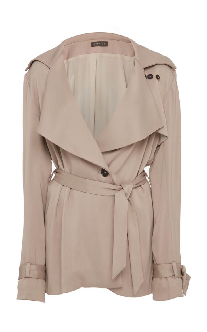 Hensely Knot Trench Jacket