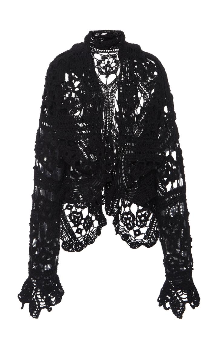 Moda Operandi Dolce & Gabbana Open-knit Cardigan
