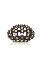 Nancy Newberg Scalloped Cocktail Ring