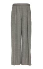 Maison Rabih Kayrouz Virgin Wool Chevron Print Trousers