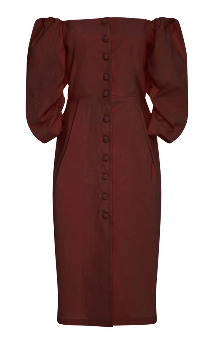 Sea Structure Sleeves Pencil Dress