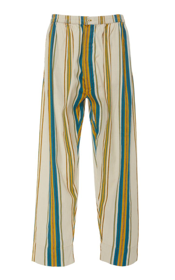 Pro Striped Cotton Pants