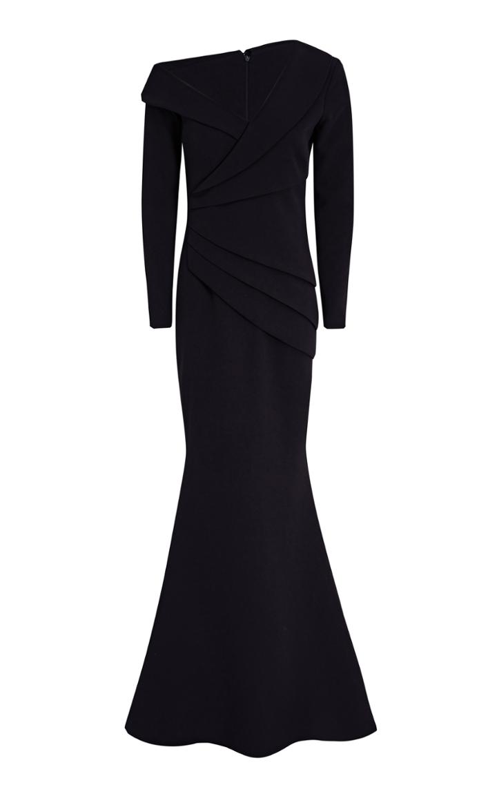Moda Operandi Safiyaa Katherine Heavy Crepe Dress