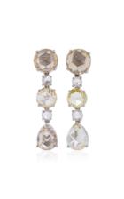 Bayco Colored Rose-cut Diamond Earrings
