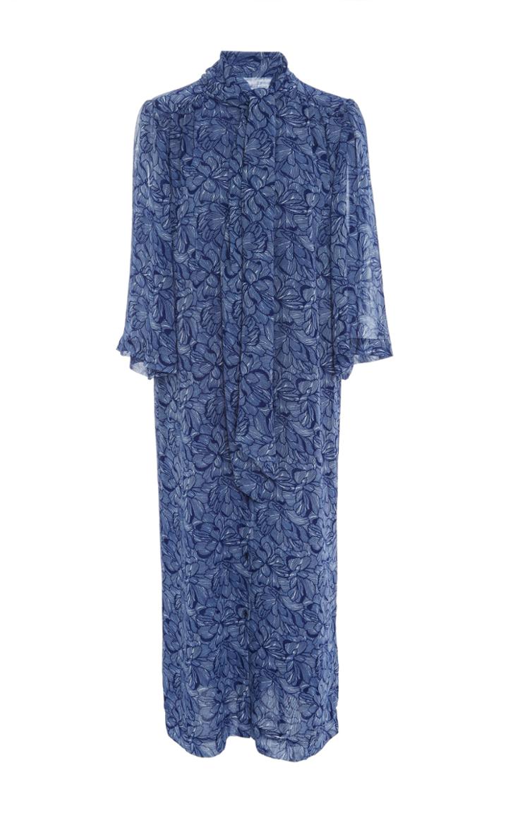 Rodebjer Adela High Neck Print Dress