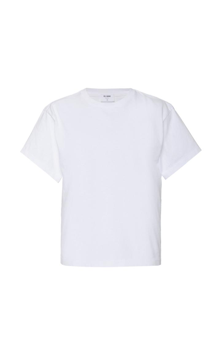 Re/done 90s Oversized Cotton-jersey T-shirt