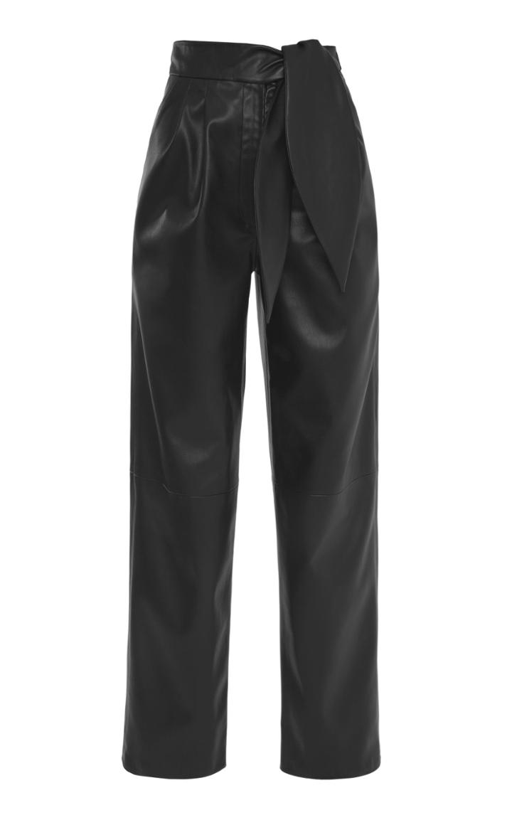 Moda Operandi George Keburia Cecilia Vegan Leather Straight-leg Trousers