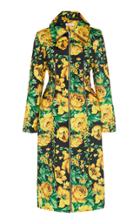 Richard Quinn Floral Gabardine Coat