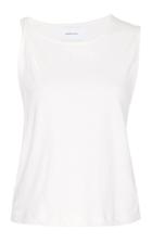 Current/elliott Tied Up Muscle Linen-cotton Top