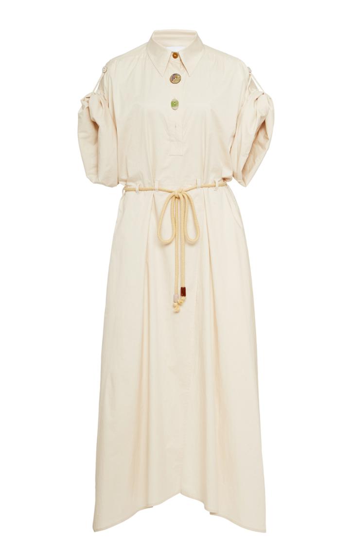 Nanushka Hanna Cotton-twill Midi Dress