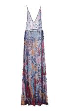 Burberry Long Firework Flower Dress