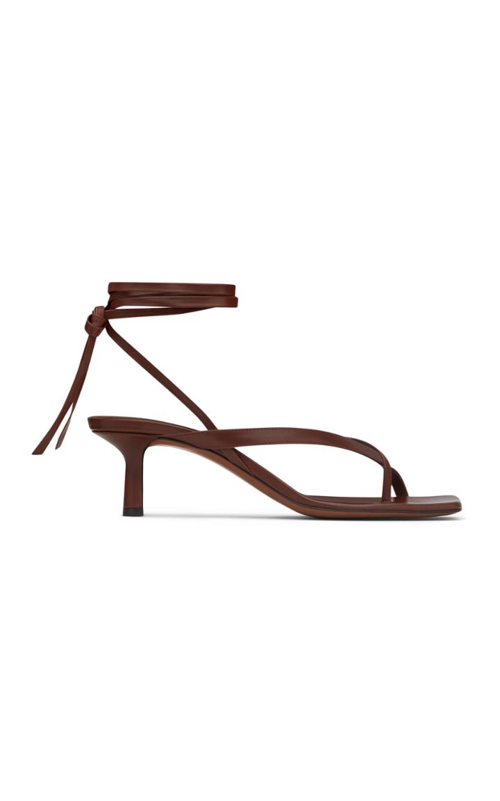 Neous Situla Lace-up Leather Sandals