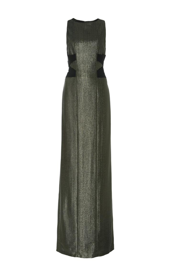 Galvan Metallic Gown