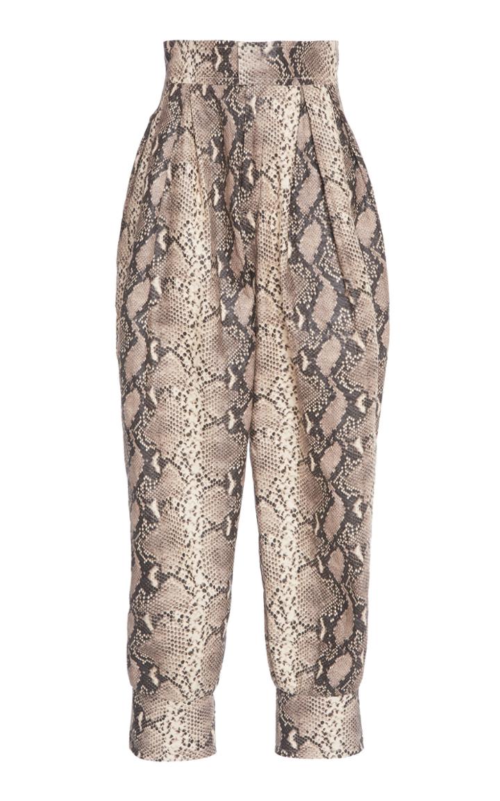 Philosophy Di Lorenzo Serafini High Waisted Straight-leg Crepe Pants