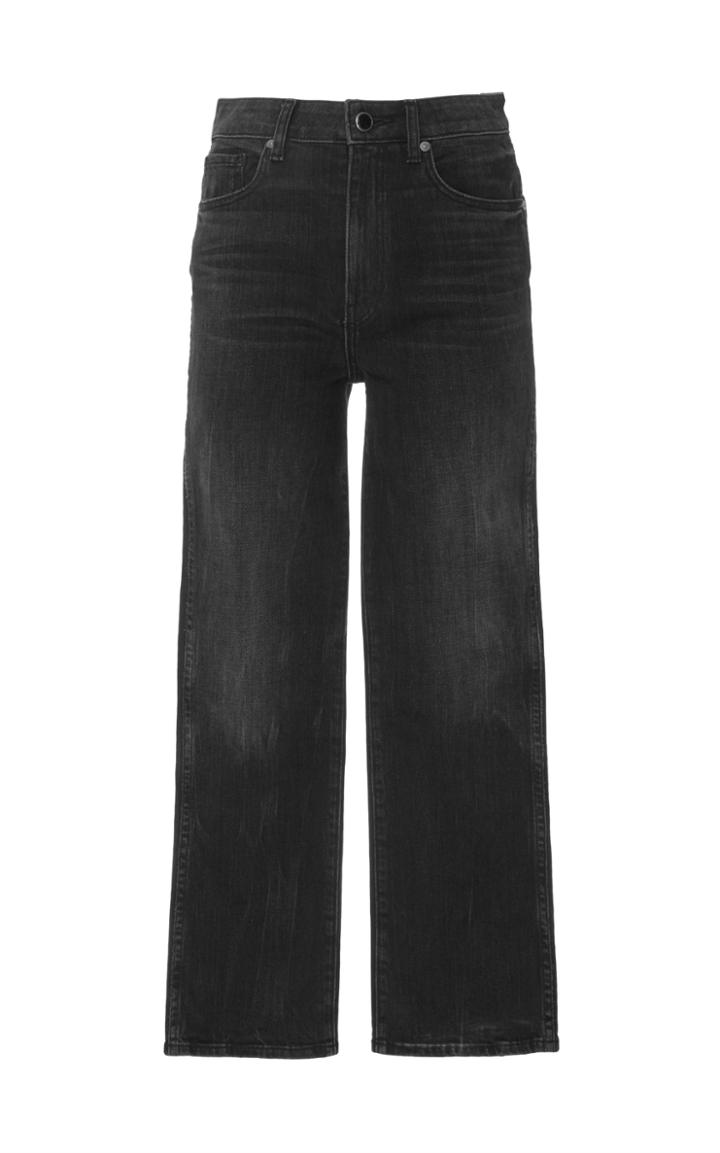 Khaite Mid-rise Cropped Flared Jeans
