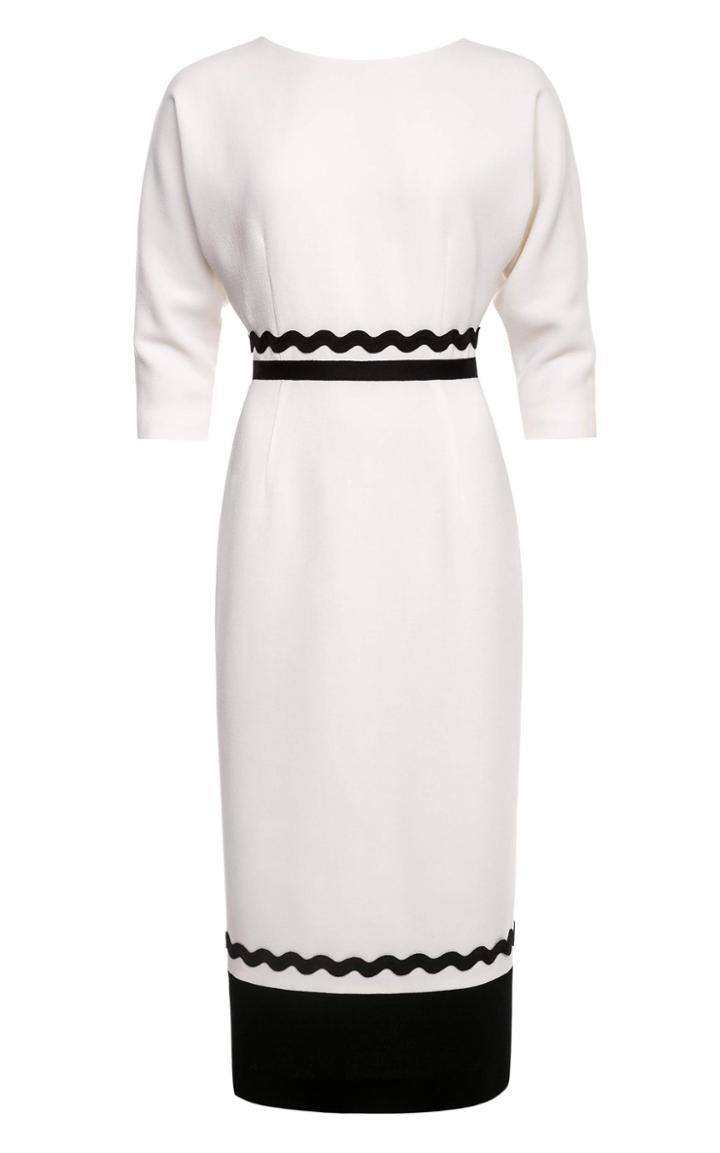 Lilli Jahilo Ingrid Midi Dress With Dolman Sleeves