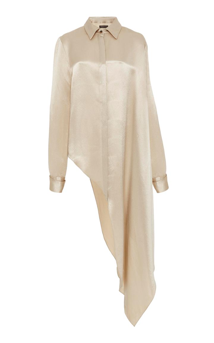 Hensely Asymmetric Silk Shirt