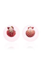 Rebecca De Ravenel Sirena Pink Earrings