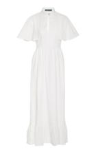Alexachung Frilled Broderie Anglaise Cotton Dress