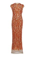 Sandra Mansour Baobab Sequined Mesh Dress