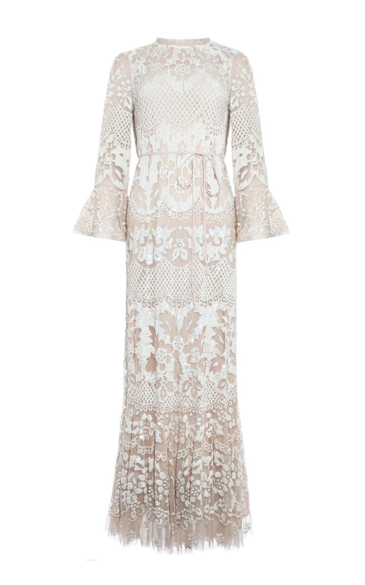 Needle & Thread Wildflower Sequin Gown