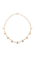 Bee Goddess Sirius Diamond And 14k Gold Charm Choker