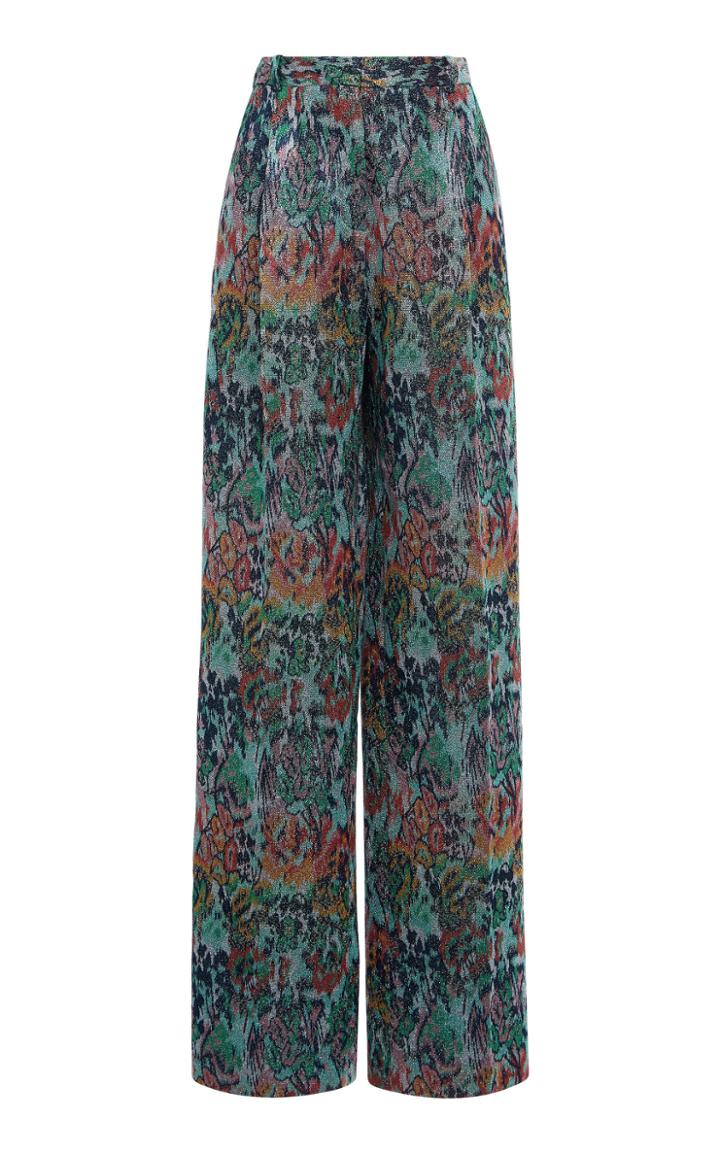 Moda Operandi Missoni Printed Straight-leg Cady Pants Size: 40