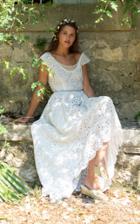 Moda Operandi Luisa Beccaria Net-accented Broderie-cotton Dress