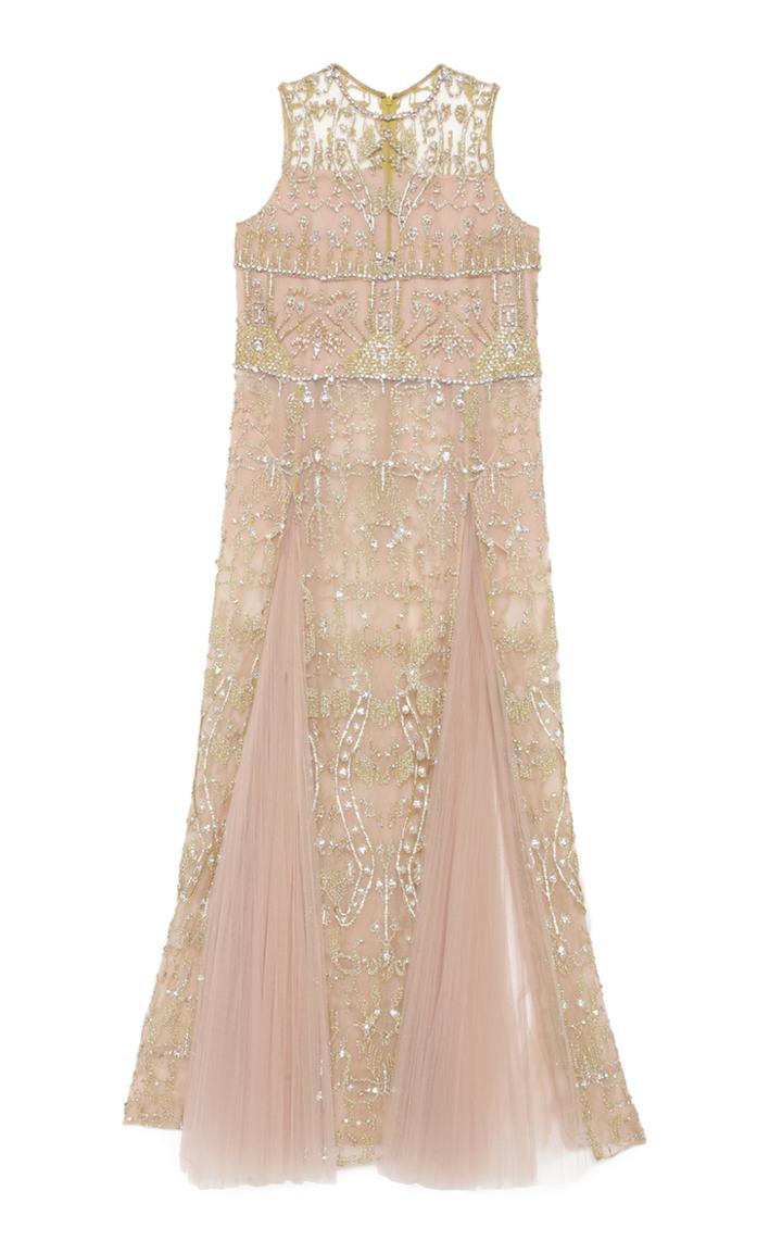 Saptodjojokartiko Spruce/gold Embellished Dress