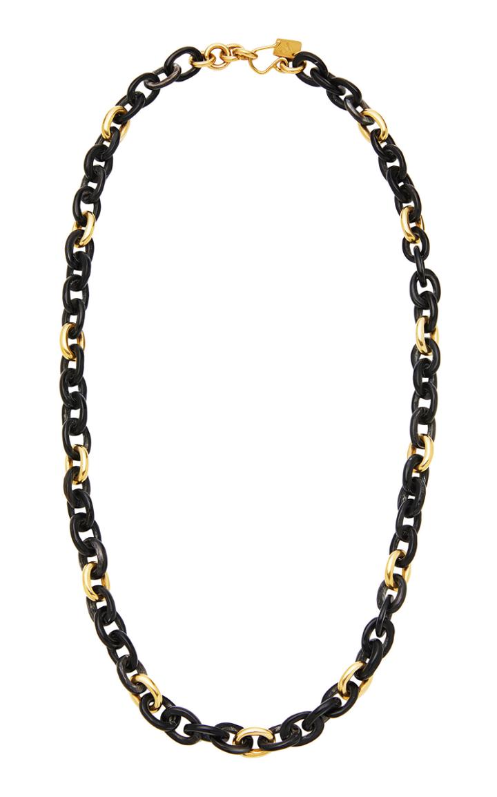 Ashley Pittman Meli Dark Horn Necklace
