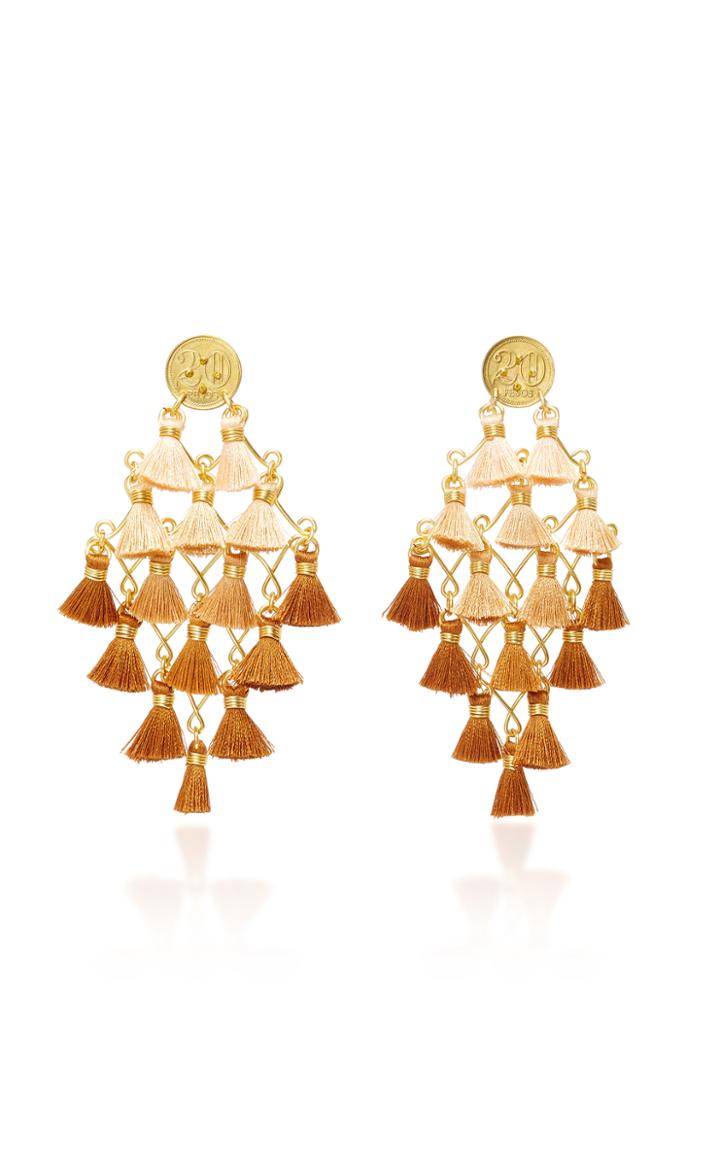 Mercedes Salazar Lluvia De Caf Earrings