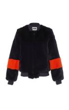Apparis Jem Two-tone Faux Fur Bomber Jacket