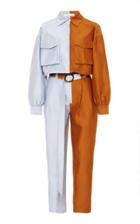 Moda Operandi Rachel Gilbert Rian Two-tone Jumpsuit Size: 2