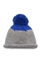 Lola Hats Snowball Two-tone Wool-blend Beanie