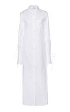 Carolina Herrera Long Sleeve Caftan Shirt Dress