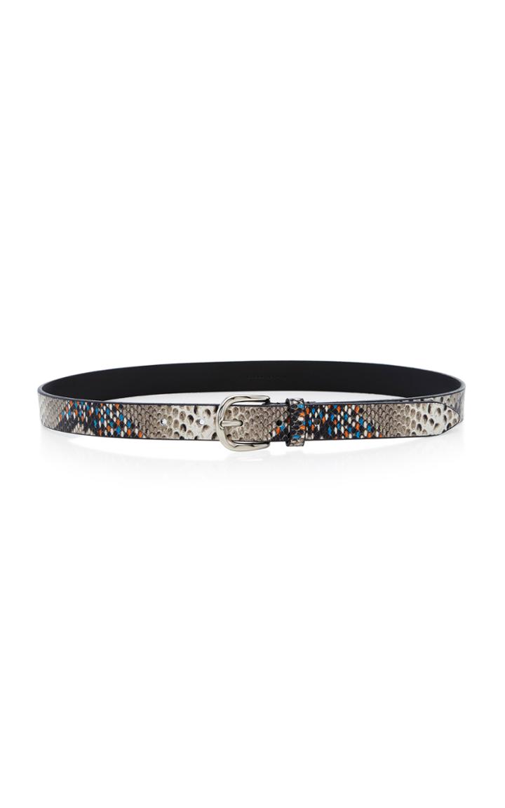 Isabel Marant Leather Zap Belt