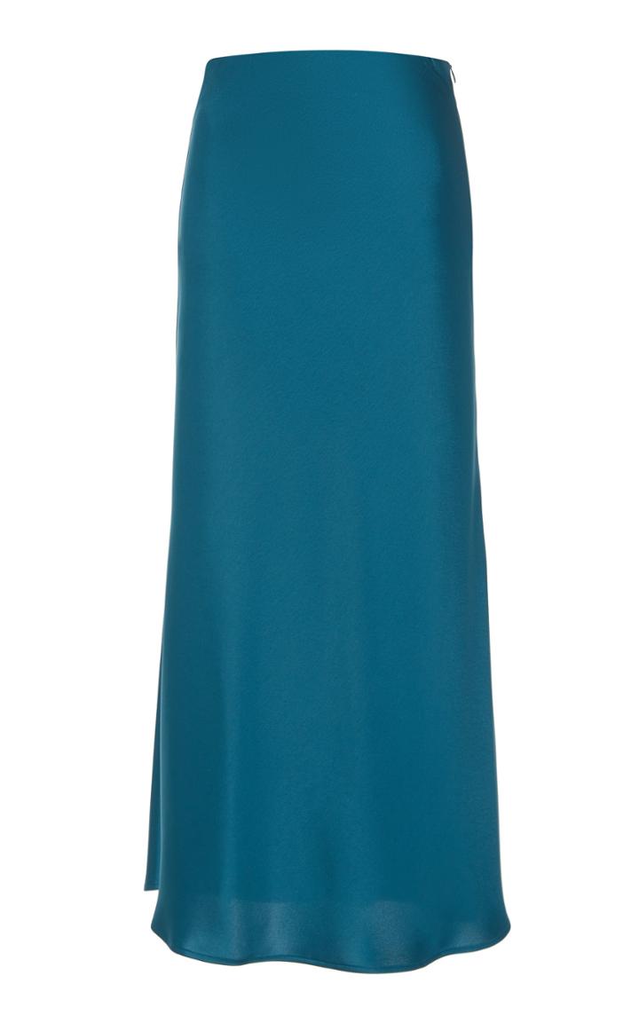 Galvan Valletta Satin Midi Skirt