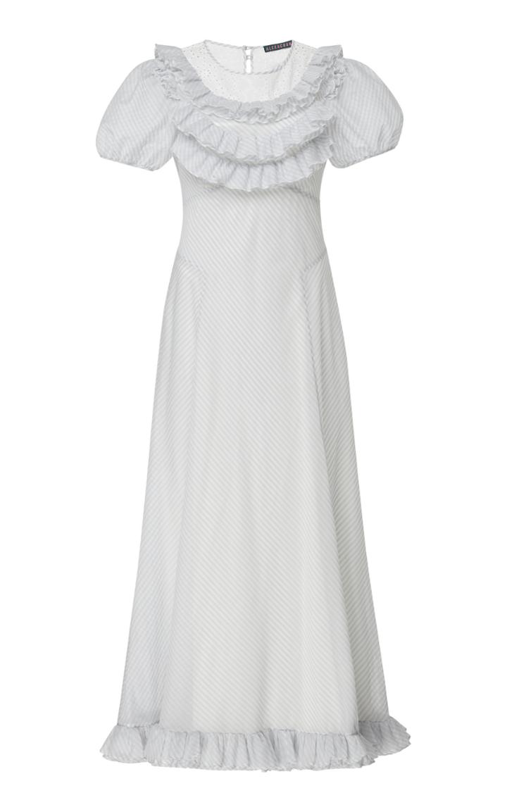 Alexachung Frill Detail Short-sleeve Dress