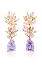 Anabela Chan M'o Exclusive: Posie Lilac Earrings