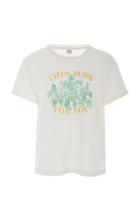 Re/done Printed Cotton-jersey T-shirt Size: Xs