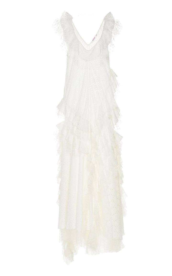 Nevenka Be The Whole Story Layered Collar Cotton Dress