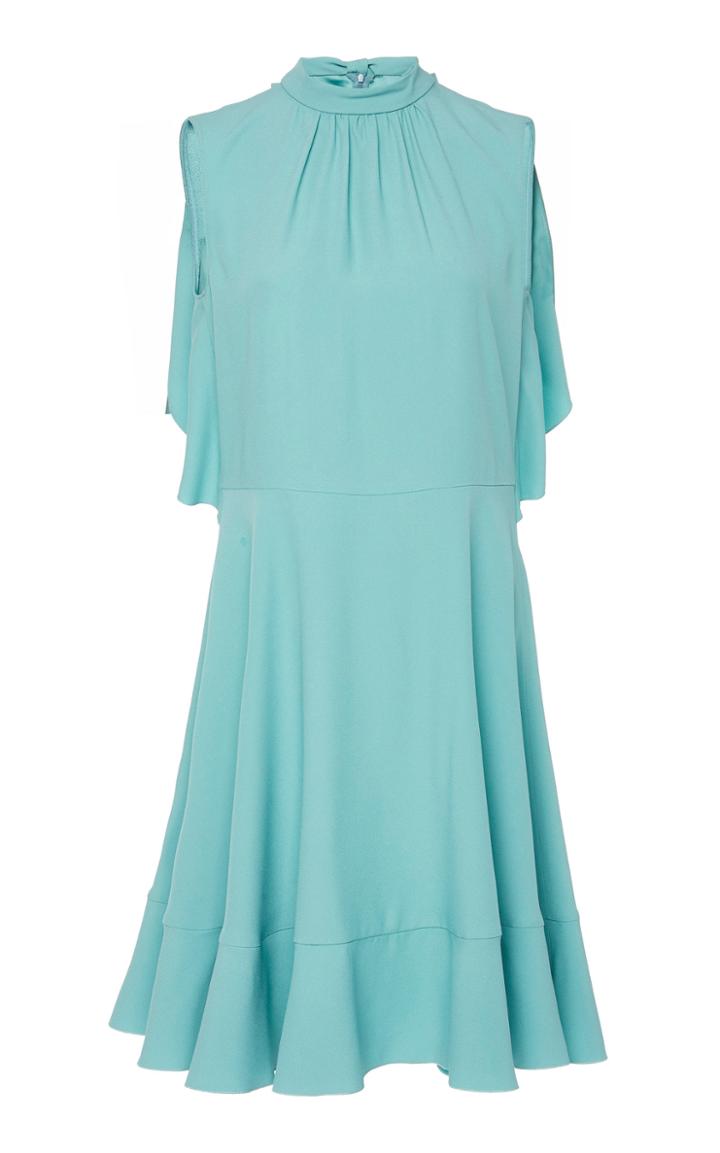 Red Valentino Caped Mini Dress